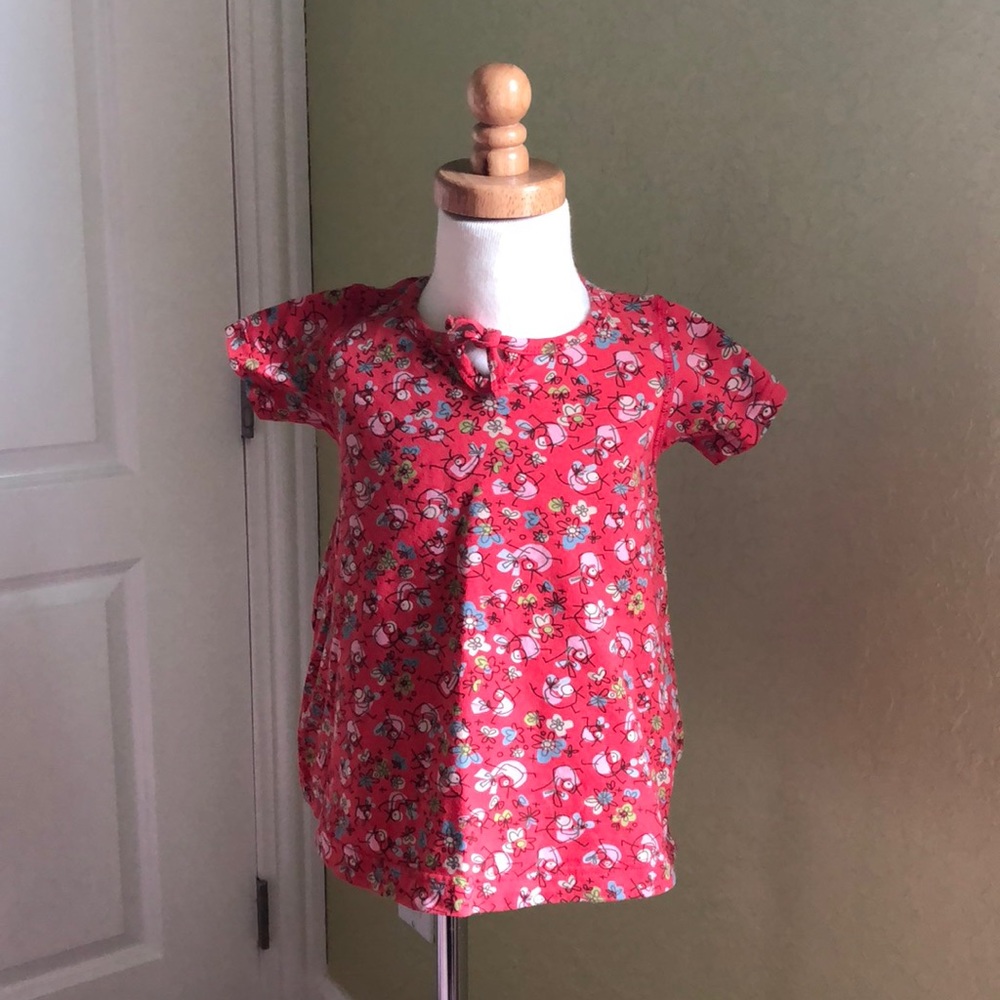 Oilily BIRDS Red Girls Swing Top Tunic (80) 18 24